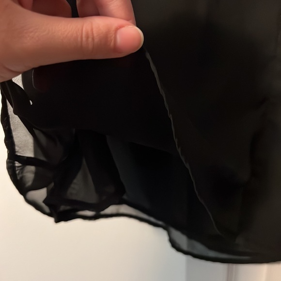 Calvin Klein Ruffle Neck Blouse - Picture 4 of 6